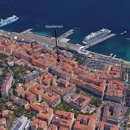 Apartamento Hyper Centre Ajaccio A 600m De La Plage